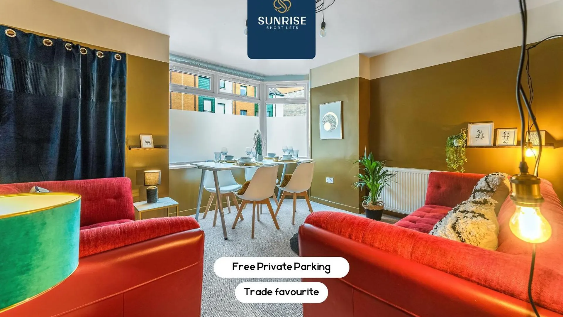 Law 2 - Has 3 Rooms, 5 Beds, 1 Bathroom, Free Parking, Wifi, Contractors, Tourists, Relocation, Business, Travellers, Central, Price Match Gaurantee, Reduced Rates Available By Sunrise Short Lets